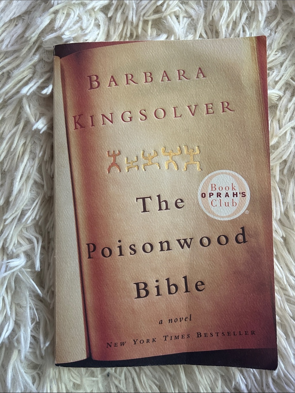 The Poisonwood Bible by Barbara Kingsolver - Cream Cover